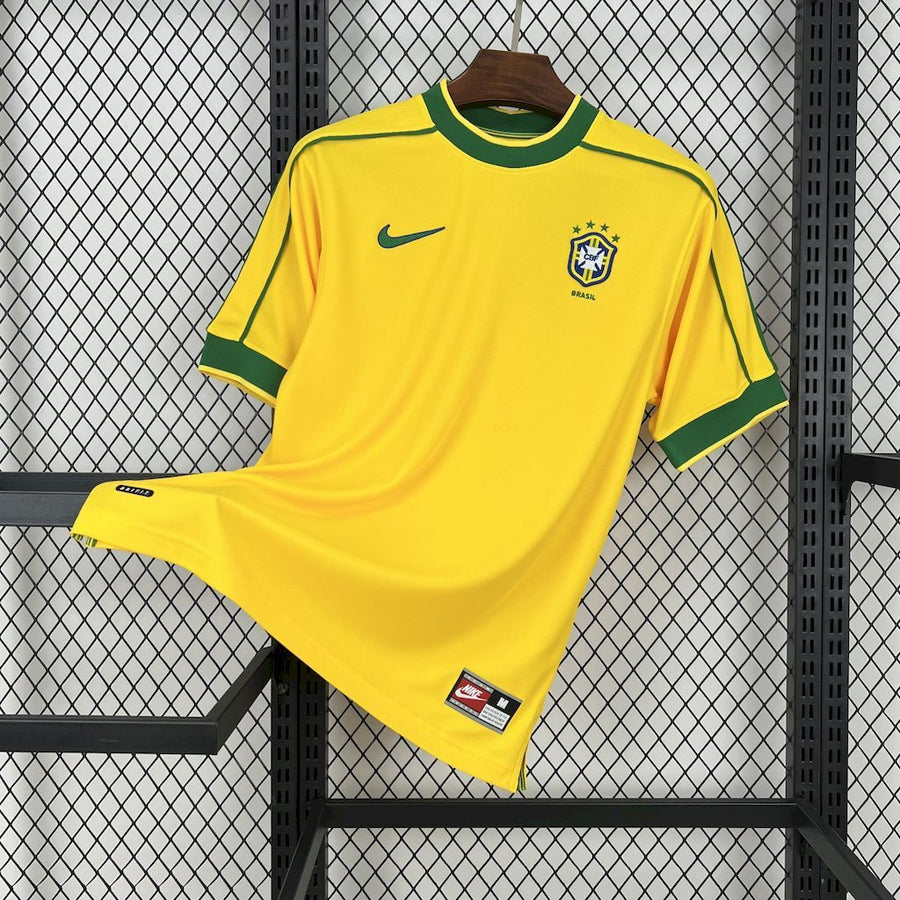 Retro Brazil Home Shirt 1998