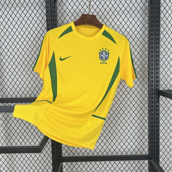 Retro Brazil Home Shirt 2002