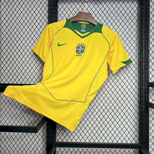Retro Brazil Home Shirt 2004